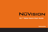 NuVision TM101A550L Quick start guide