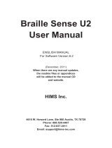 HIMS International Braille Sense U2 User manual