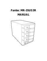 Fantec MR-35US3R User manual