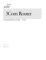 3com 3C13612 Command Reference Manual