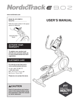 NordicTrack Elite 10.9i User manual