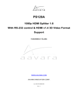 Aavara PS128A Installation guide