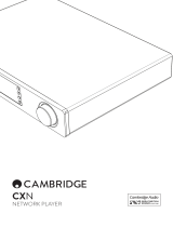 CAMBRIDGE CXN User manual