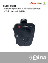 Aina Wireless PTT Voice Responder Quick Manual