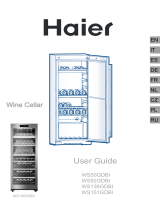 Haier WS92GDBI Weinklimaschrank Owner's manual
