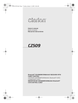 Clarion CZ509 User manual