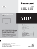 Panasonic TXL32ET5EW Quick start guide