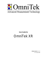 OmniTek OmniTek XR User manual