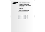 Samsung MM-X55 User manual