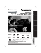 Panasonic PVD4745 Operating instructions
