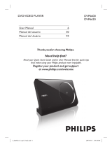 Philips DVP6620/55 User manual