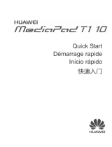 Huawei MediaPad T1 10 Quick start guide