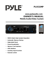 Pyle PLR31MP Owner's manual