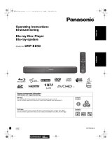Panasonic DMPBD50 Operating instructions