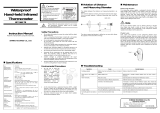 Shinko IRT-500-TE User manual