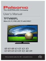 Palsonic TFTV5825FL User manual