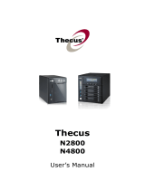 Thecus N4800 User manual