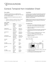 EDWARDS Genesis Temporal Horn Installation guide