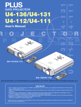 PLUS Vision U4-112 User manual