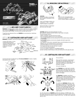 Hasbro Battlebots Pro Series Diesector Operating instructions