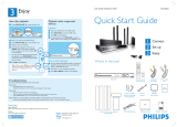 Philips HTS3548W/55 Quick start guide