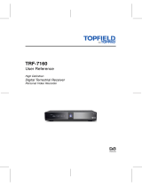 Topfield TRF-7160 User Reference