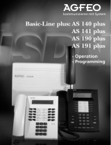 AGFEO AS 140 plus/AS 141 plus Operating instructions