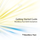 Blackberry Pearl Flip 8230 Getting Started Manual
