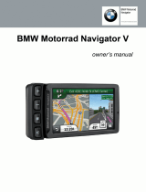 Garmin BMW Motorrad Navigator V Owner's manual