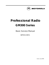 Motorola GM300 Series Basic Service Manual