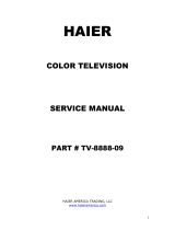 Haier TV-8888-09 User manual