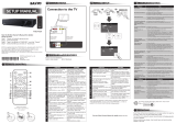Sanyo FWDP105F B Setup Manual