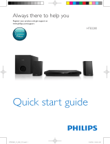 Philips HTB3280G/12 Quick start guide