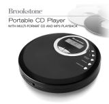 Brookstone Portable CD Player User manual