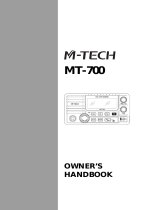 M-tech MT-700 Owner's Handbook Manual