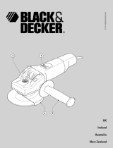 BLACK+DECKER angle grinder User manual