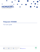 Polycom Polycom VVX 600 Full User Manual