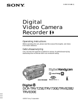 Sony DCR-TRV725E Owner's manual