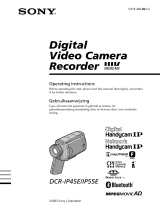 Sony DCR-IP55E Operating instructions