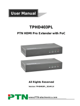 PTN TPHD403PLT User manual