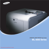 Samsung ML 3050 - B/W Laser Printer User manual