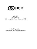 NCR 4072 Operating instructions