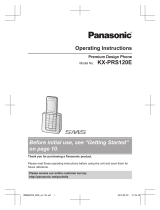 Panasonic KXPRS120E Operating instructions