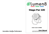Elumen8 Stage Par 220 User manual
