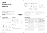 Samsung DM65E Quick start guide