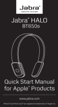 Jabra HALO BT650S Owner's manual