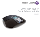 Alcatel-Lucent OmniTouch 4135 IP Conference phone Installation guide