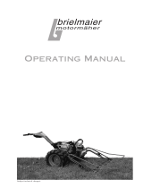 Briel motormaher Brielmaier Operating instructions