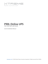 Xtreme P90L-3000 User & Installation Manual