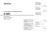 Denon S-5BD User guide